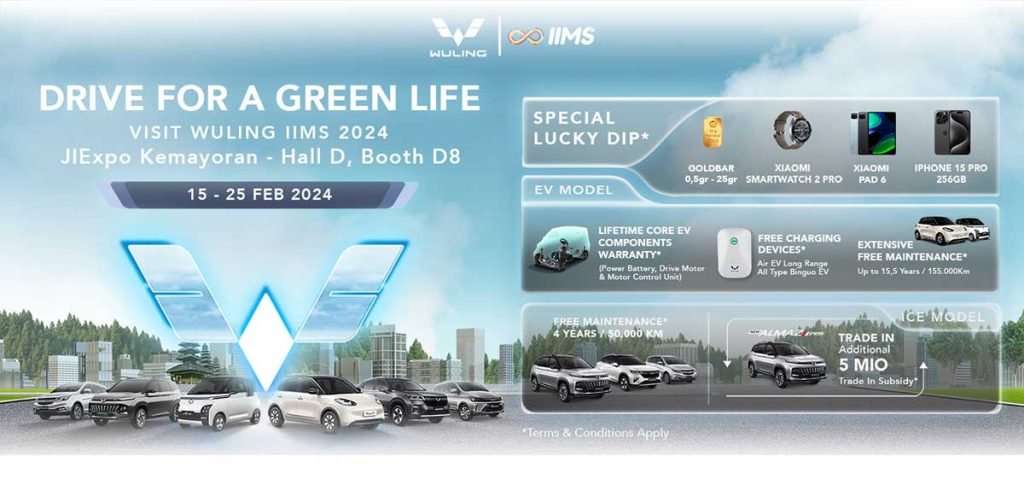 Promo Wuling di IIMS 2024: Hadirkan Deretan Produk Unggulan